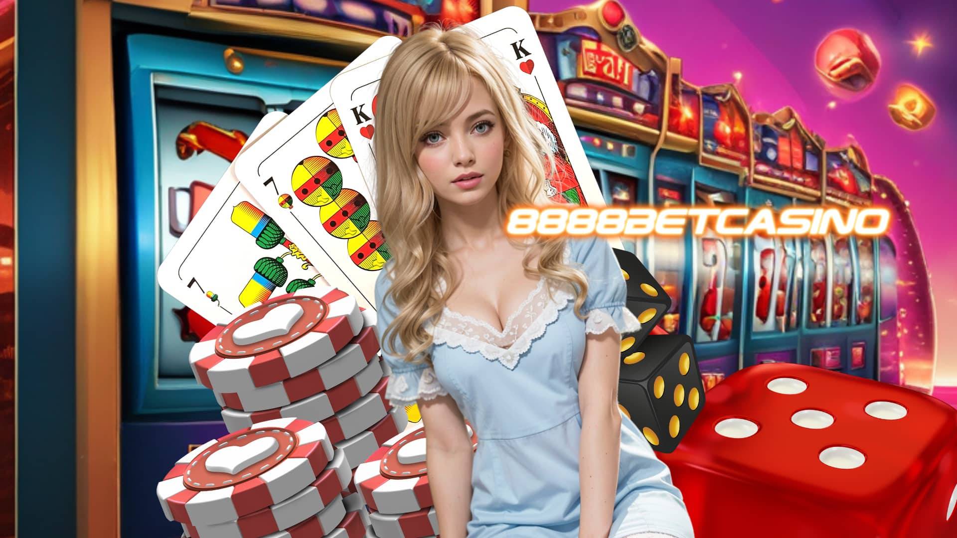 8888 bet casino เกมสล็อตออนไลน์ เล่นเกม slot ได้เงินจริง